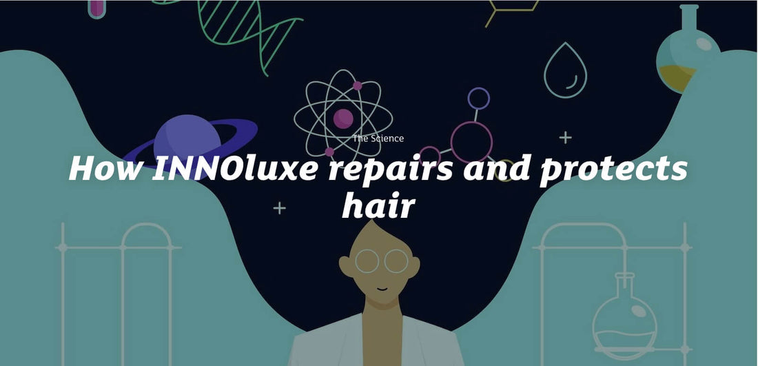 How INNOluxe Repairs and Protects Hair.