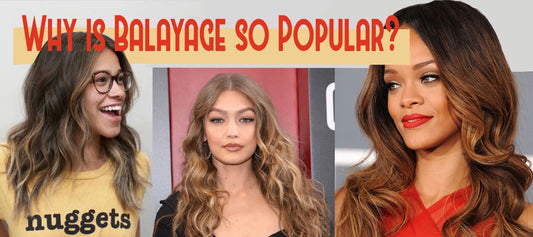 Why is Balayage so Popular? graphic and collage