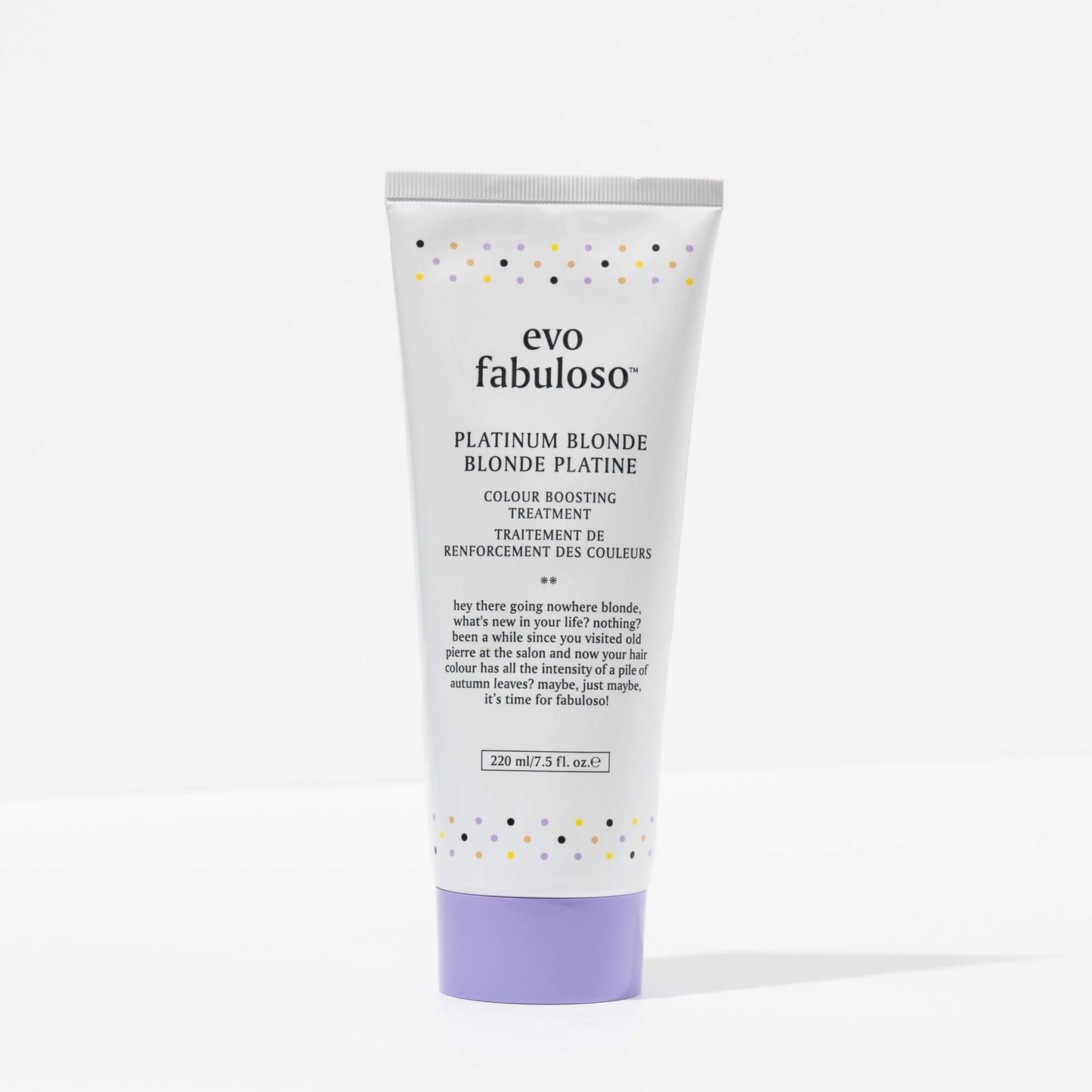 Evo Fabuloso Platinum colour boosting treatment