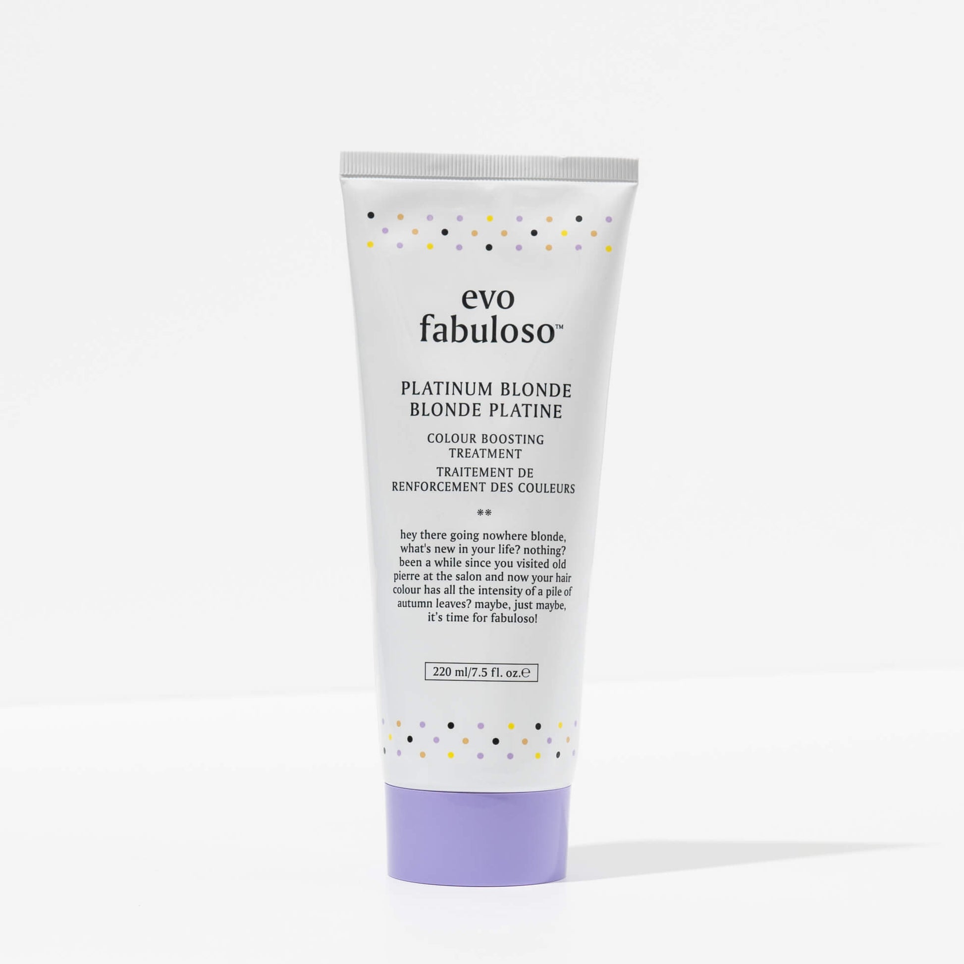 Evo Fabuloso Platinum colour boosting treatment