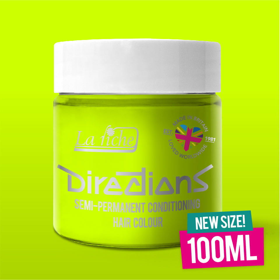 Fluorescent Lime - Directions Hair Colour - 100ml