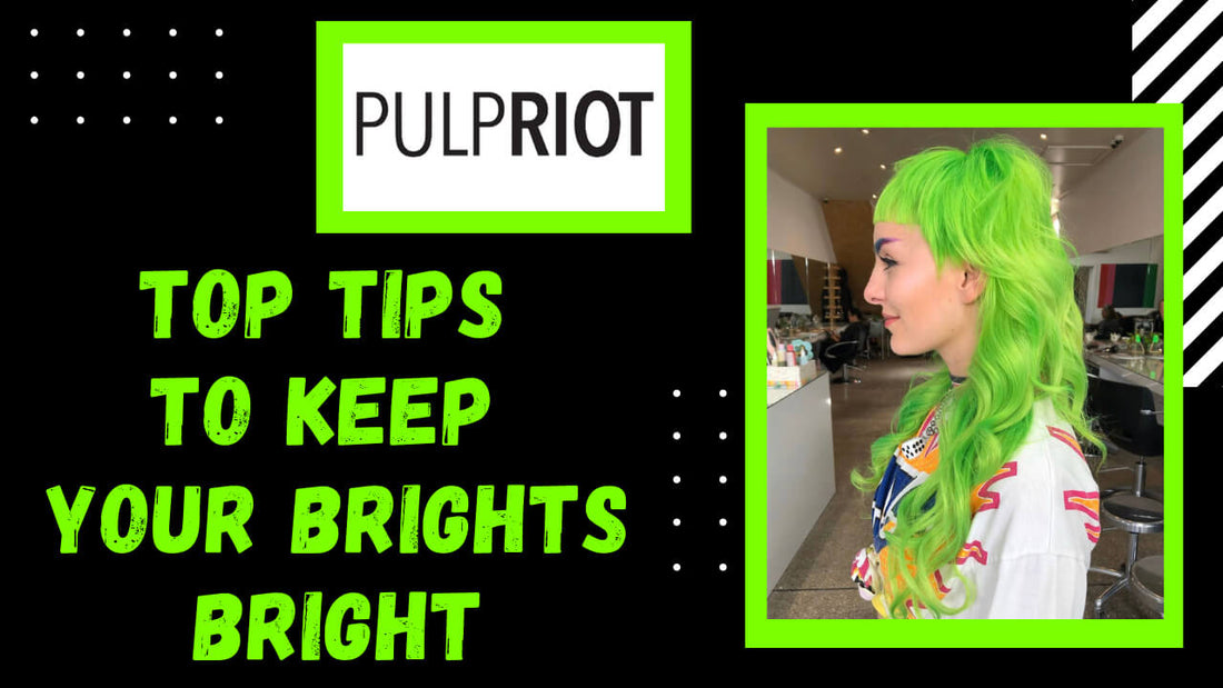 Maintaining your Bright Hair Colour image and graphic
