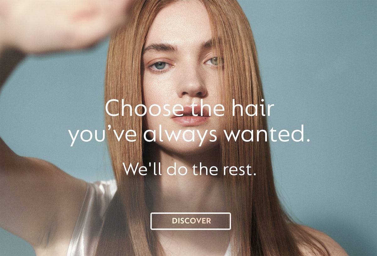 Load video: long straight hair